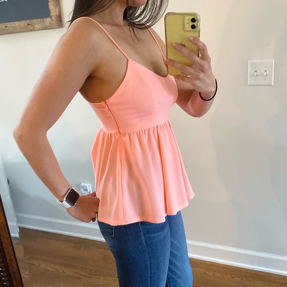 NWOT Sugar Lips Peplum Tank - Picture 5 of 6